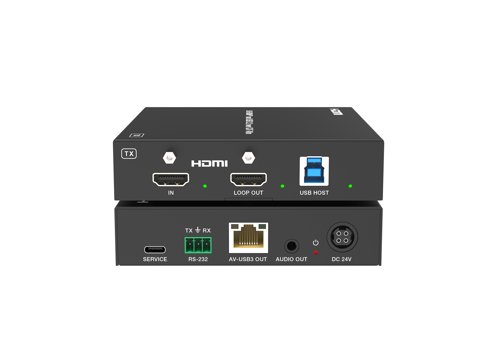 5K HDMI & USB 3.2 over CAT Transmitter – 40m – Milivei MV-AVU405KH-TX