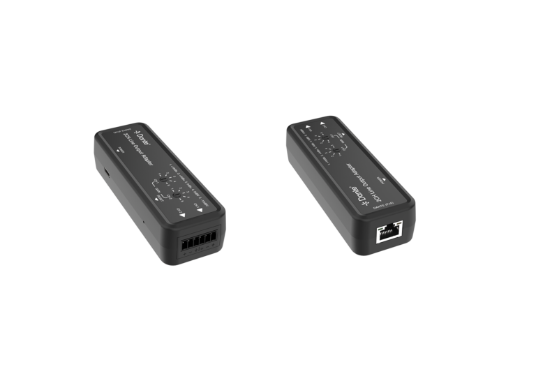 2-Channel Dante to Analog Line Output Adapter