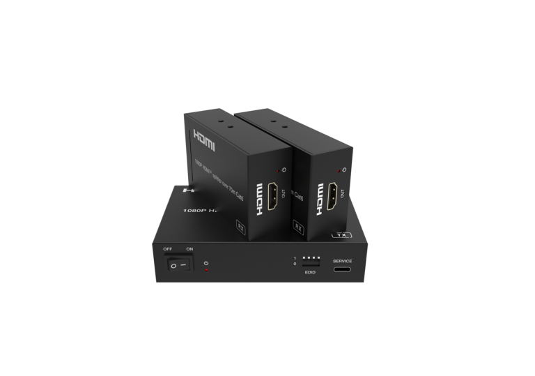 1080p 1×2 HDMI over CAT Extender Splitter – 70m