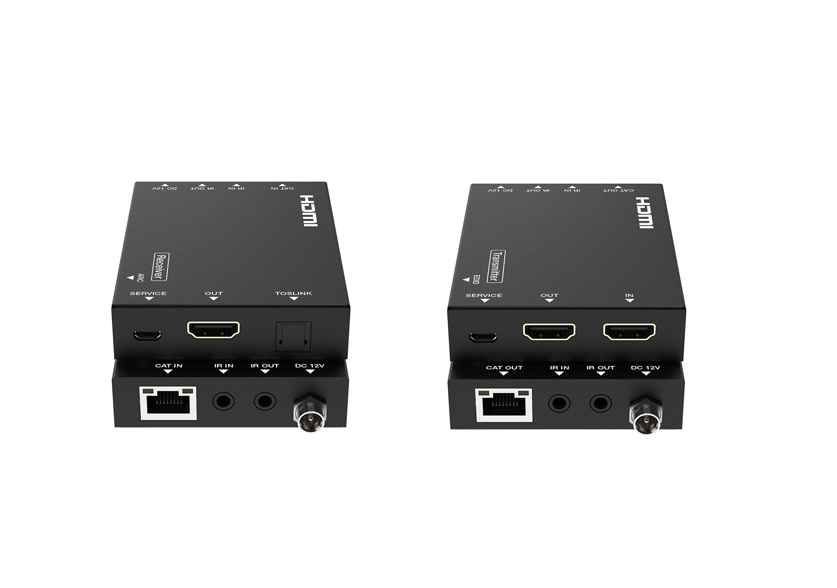 4K60 HDMI over CAT Extender – 70m with ARC and Bidirectional IR – Milivei MV-EX704K