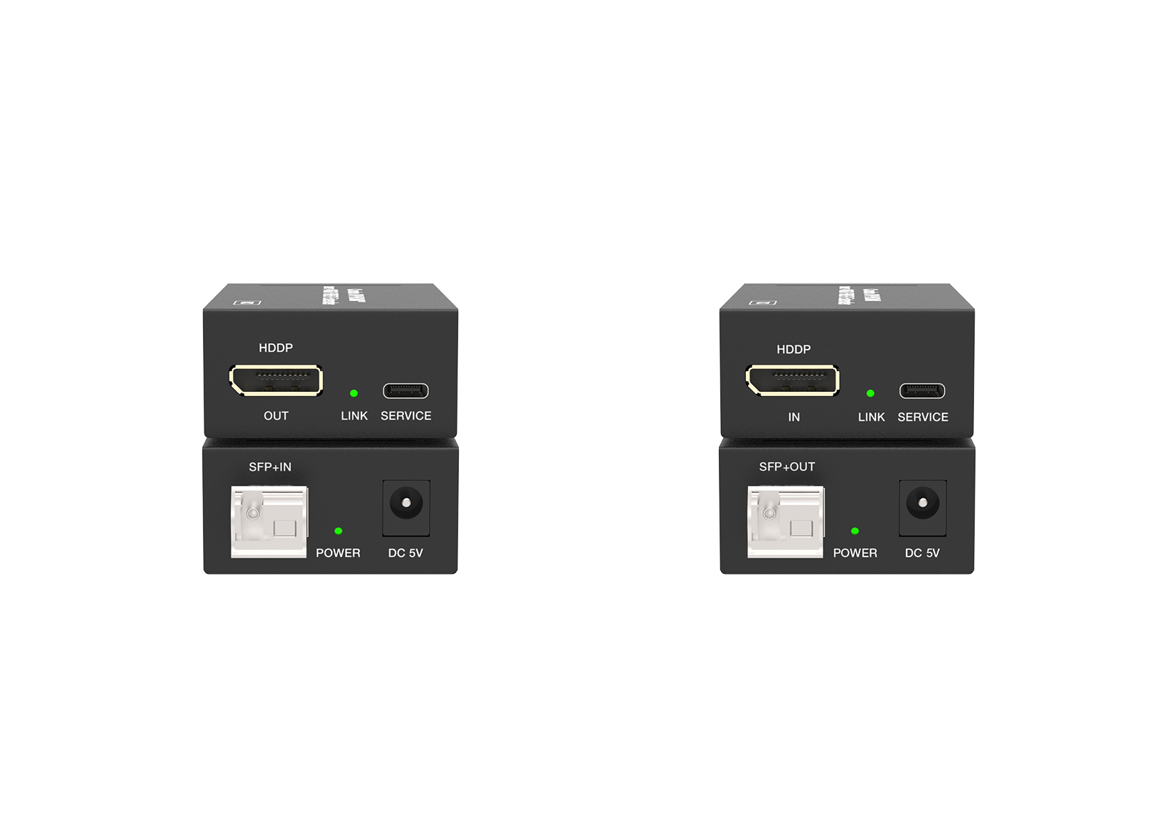 4K60 DisplayPort / HDMI Fiber Extender – Milivei MV-FXDH4K
