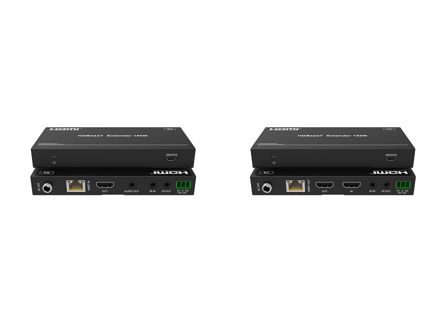 4K60 HDBaseT Extender – 150m – Milivei MV-HBT1504K