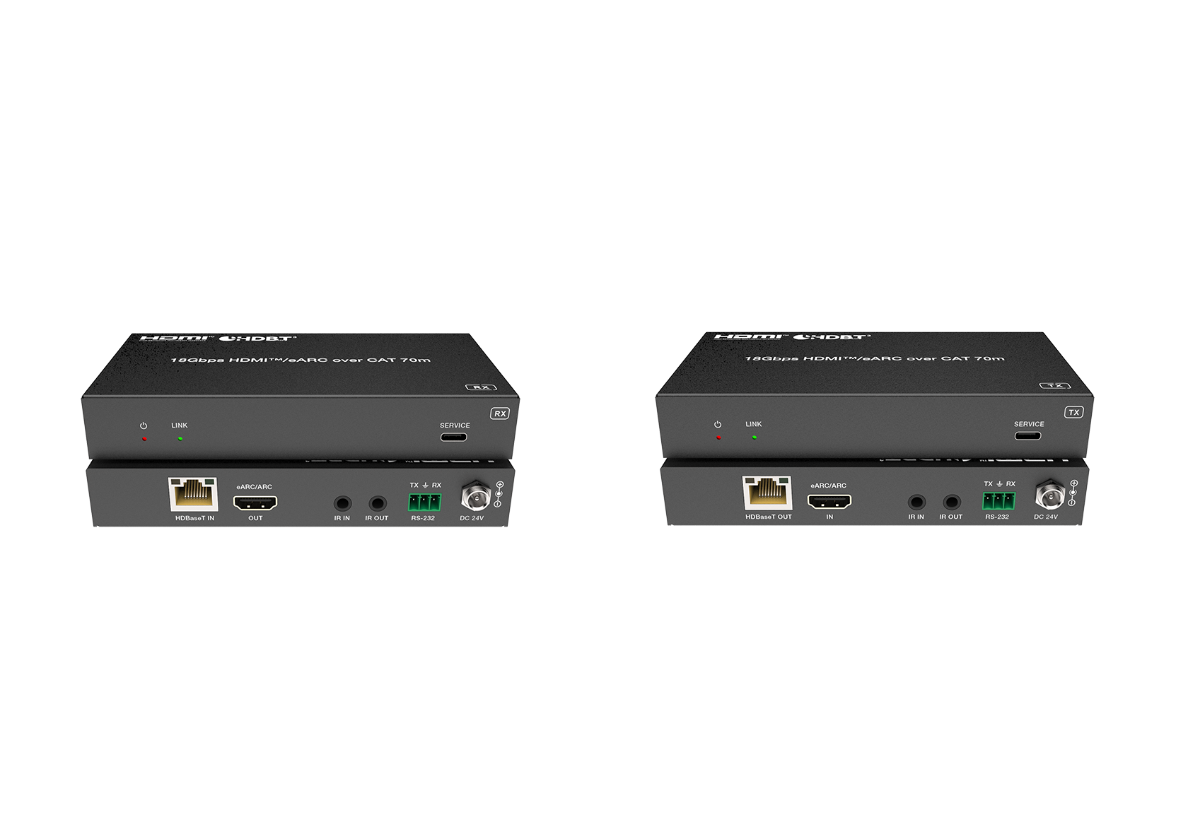 4K60 HDMI HDBaseT 3.0 Extender – 40m with eARC – Milivei MV-HBT404KEA3