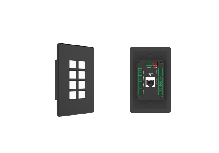 8-Key Programmable AV Control Panel