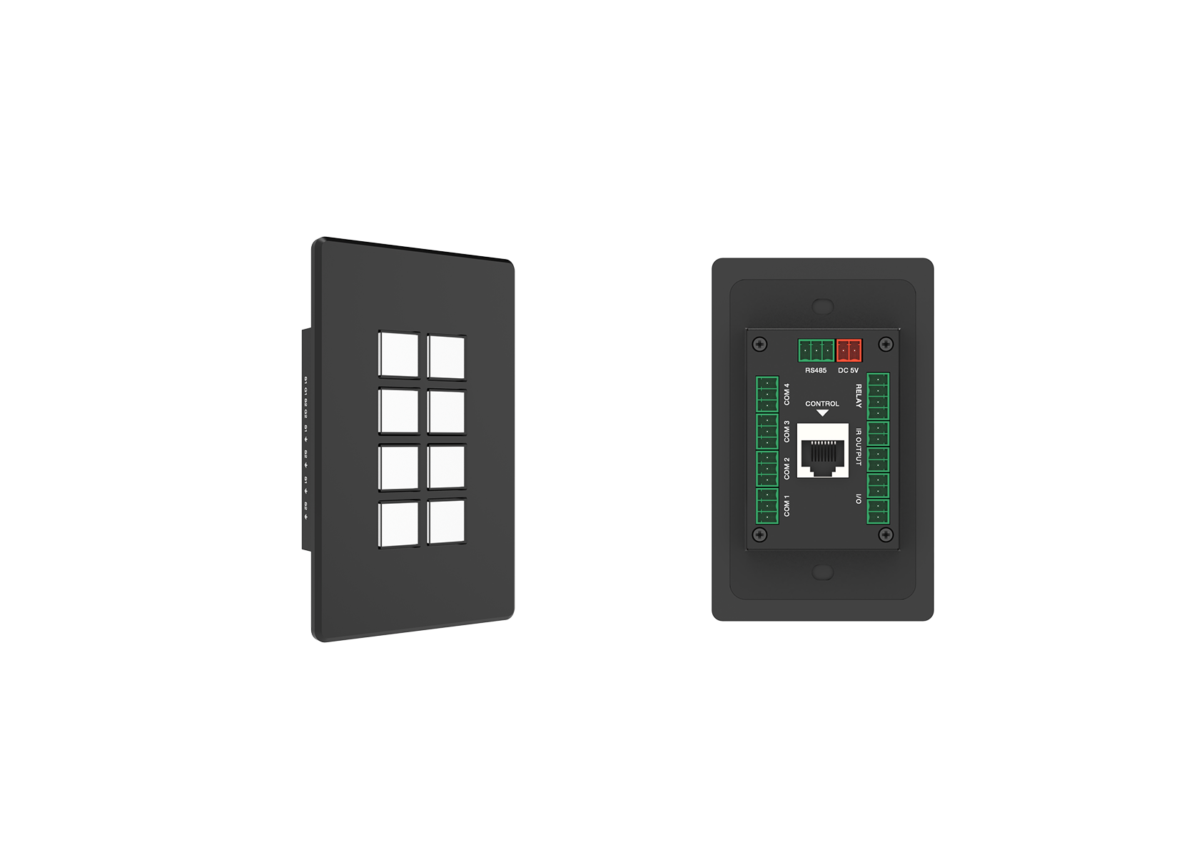 8-Key Programmable Control Panel – Milivei MV-KP08