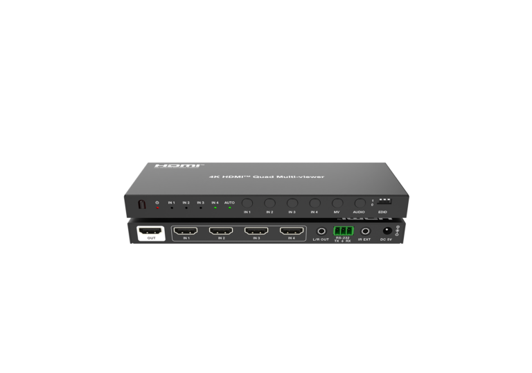 4K30 4×1 HDMI Multiviewer with Seamless Switching