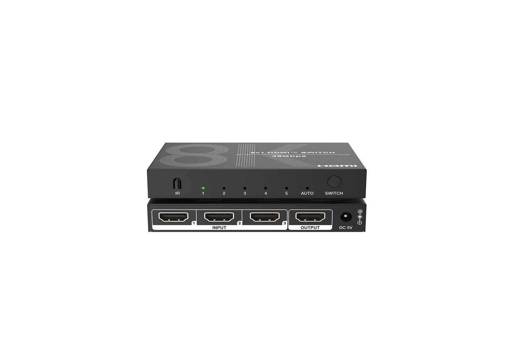 8K60 HDMI 2.1 5×1 Switcher – Milivei MV-SW518K
