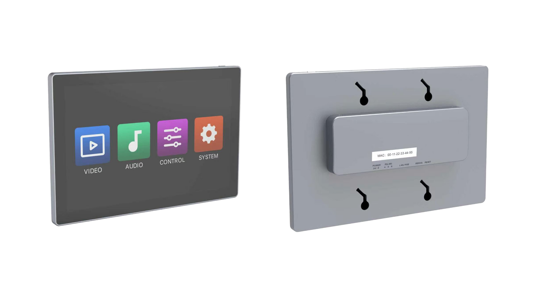 10-inch Wall-Mount Touch Panel Controller – Milivei MV-TP10W